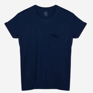 Grana navy blue boyfriend tee